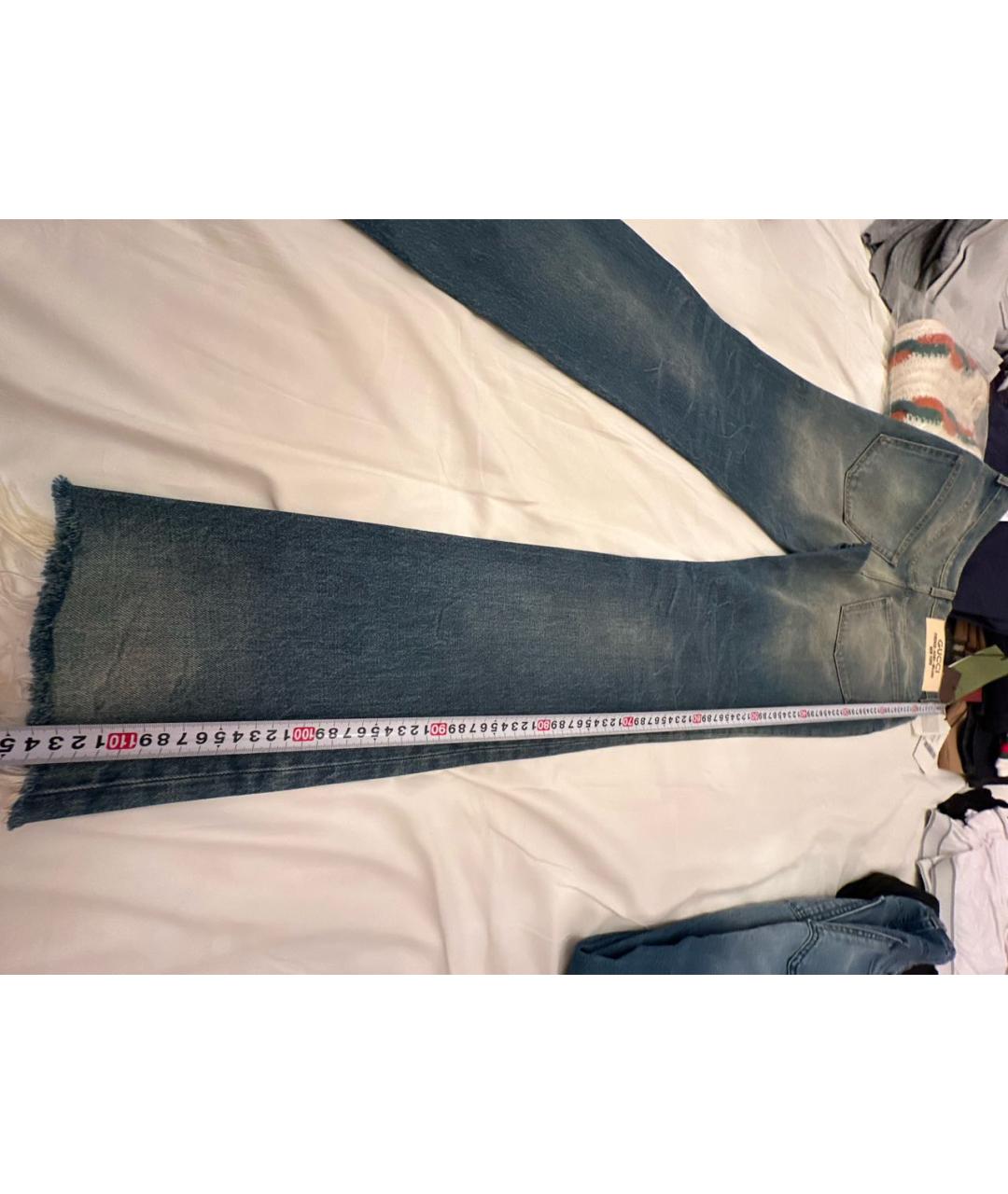 GUCCI Хлопковые прямые джинсы, фото 6