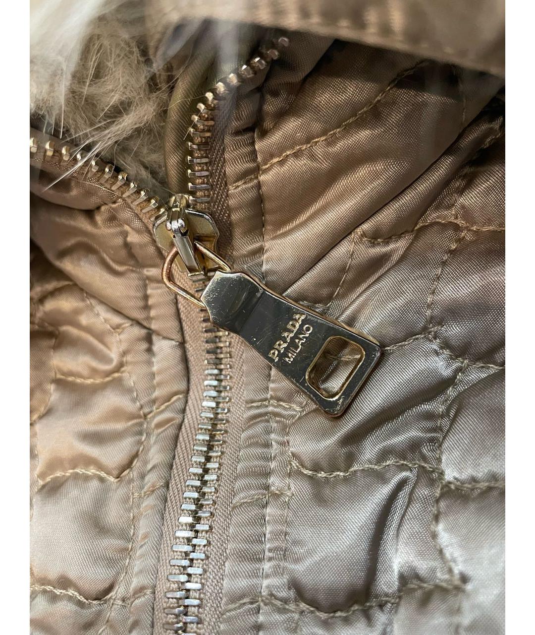PRADA Бежевая куртка, фото 7