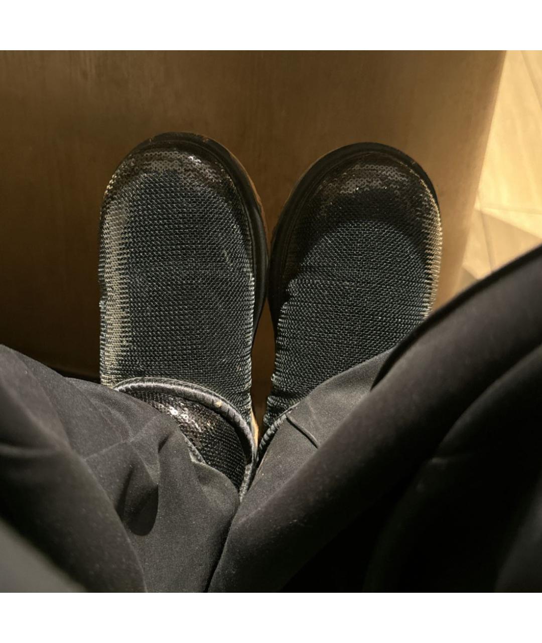 UGG AUSTRALIA Черные ботинки, фото 5