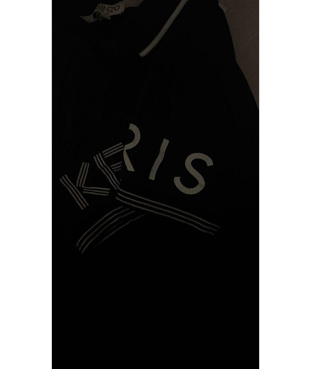 KENZO Темно-синяя детская футболка, фото 7