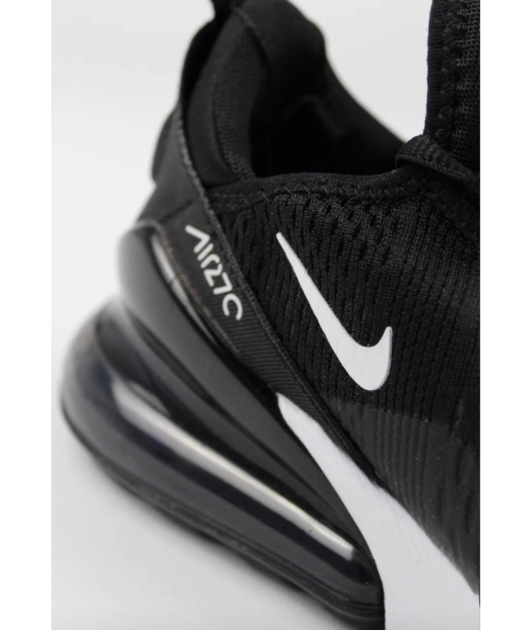 NIKE Черные текстильные кеды, фото 4