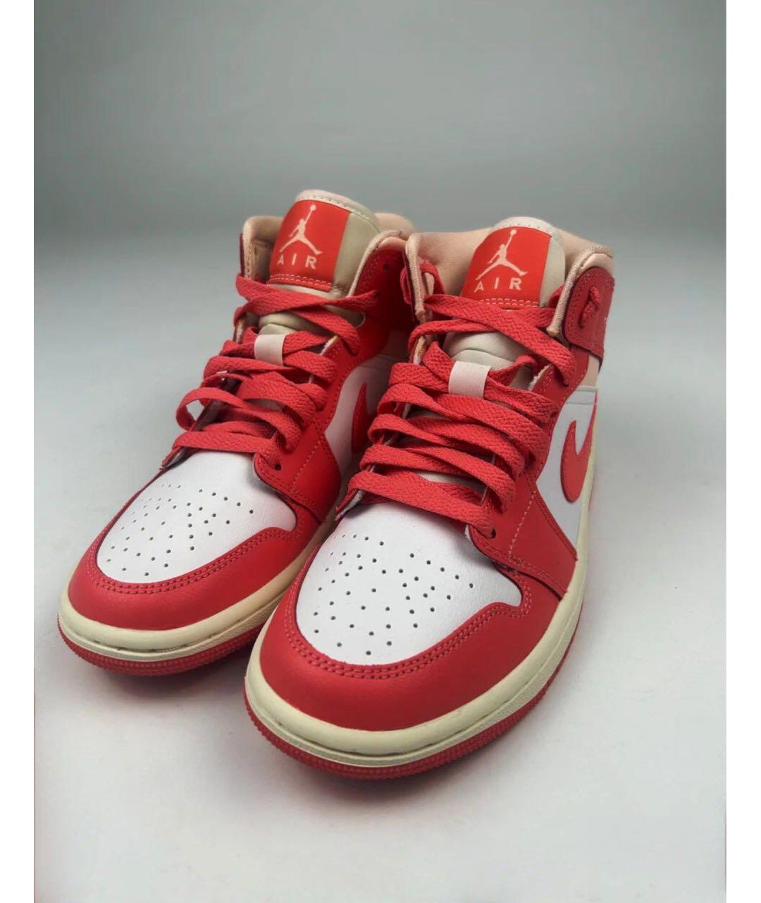 NIKE Коралловые кожаные кроссовки, фото 2