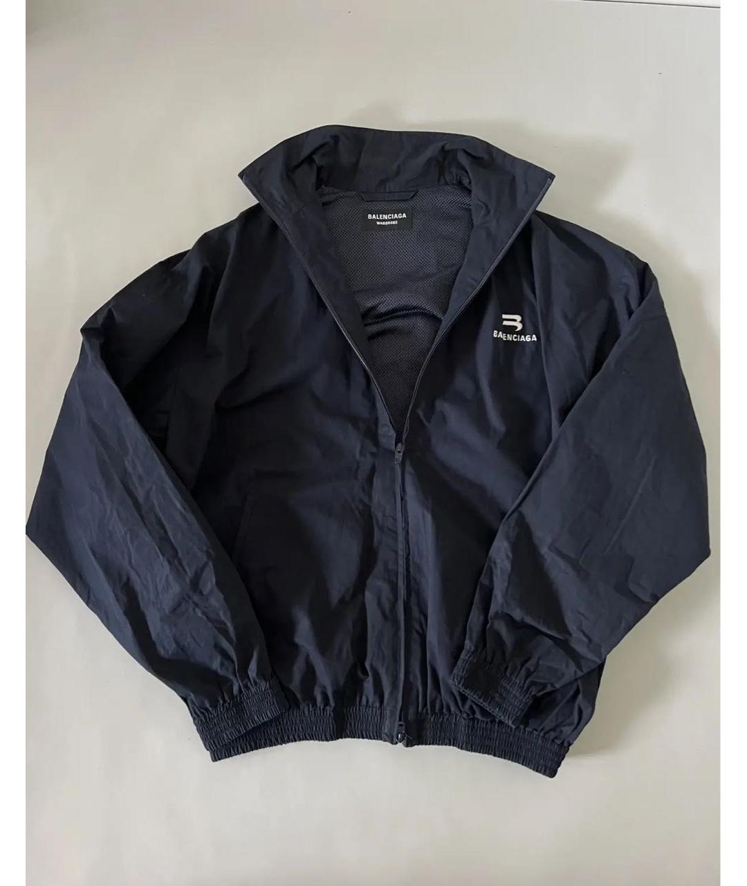 BALENCIAGA Темно-синяя куртка, фото 5