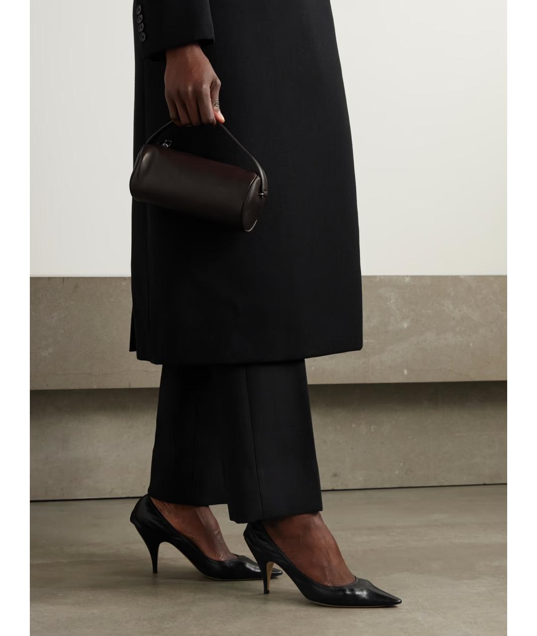 THE ROW Черные кожаные туфли, фото 2