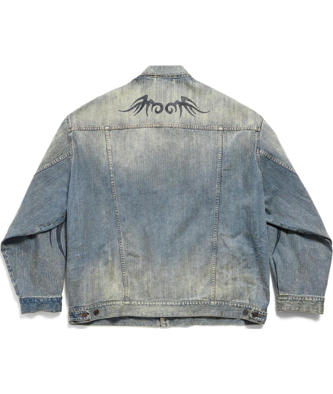 BALENCIAGA Голубая куртка, фото 2