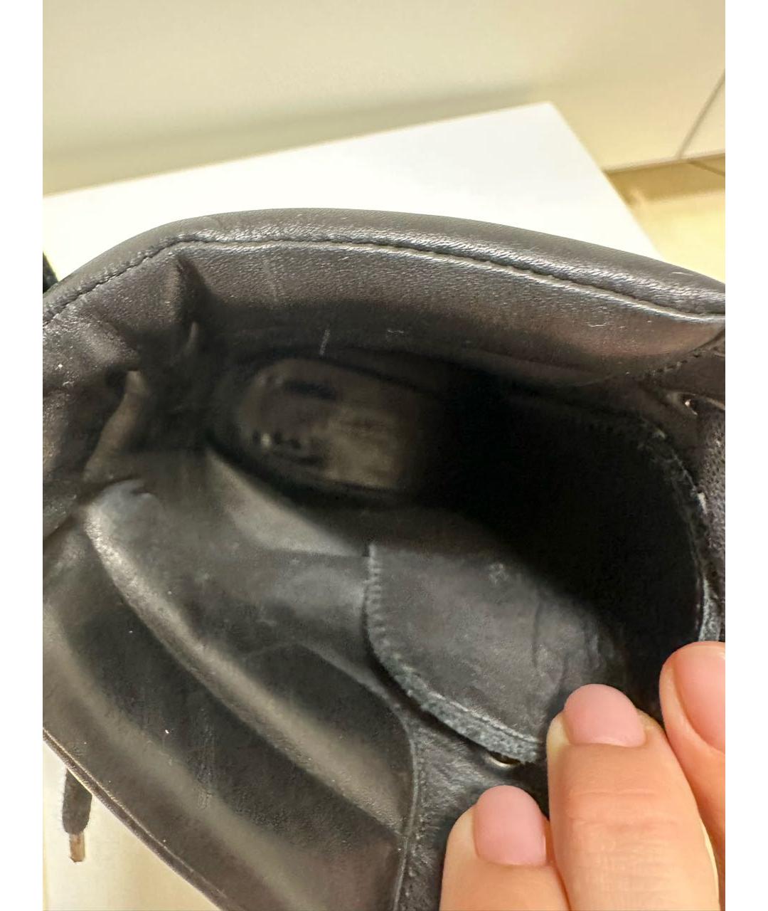 BOTTEGA VENETA Черные кожаные ботинки, фото 6