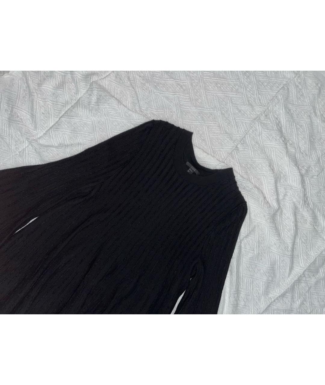 COS Черный шерстяной джемпер / свитер, фото 3