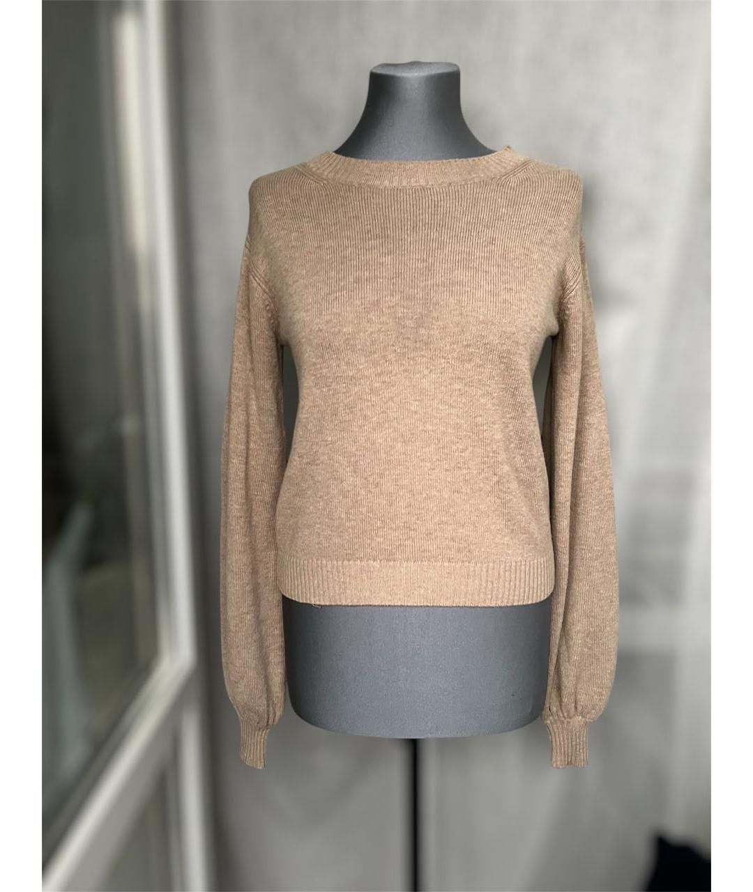 SEE BY CHLOE Бежевый шерстяной джемпер / свитер, фото 8