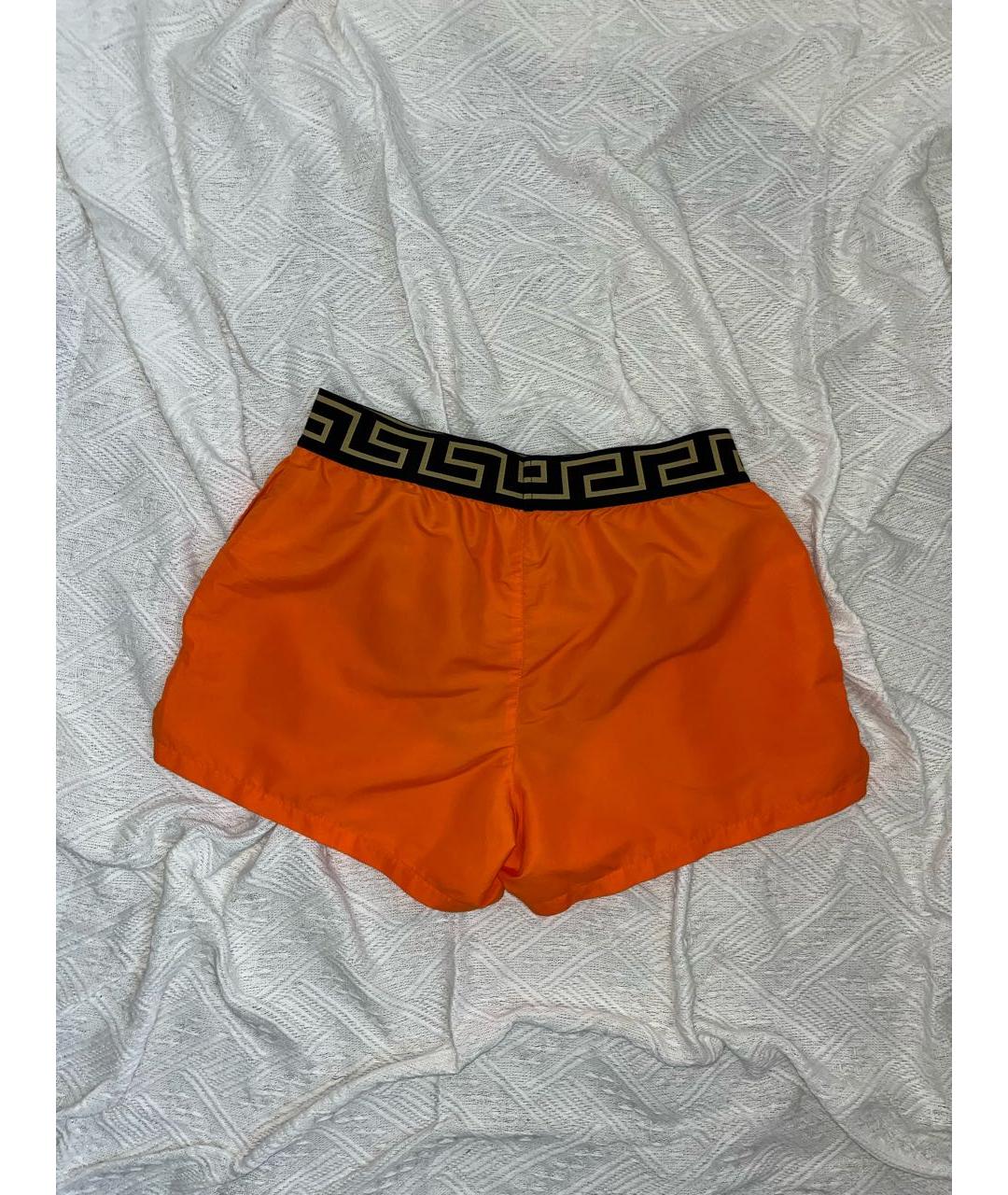 VERSACE Оранжевое шорты, фото 2