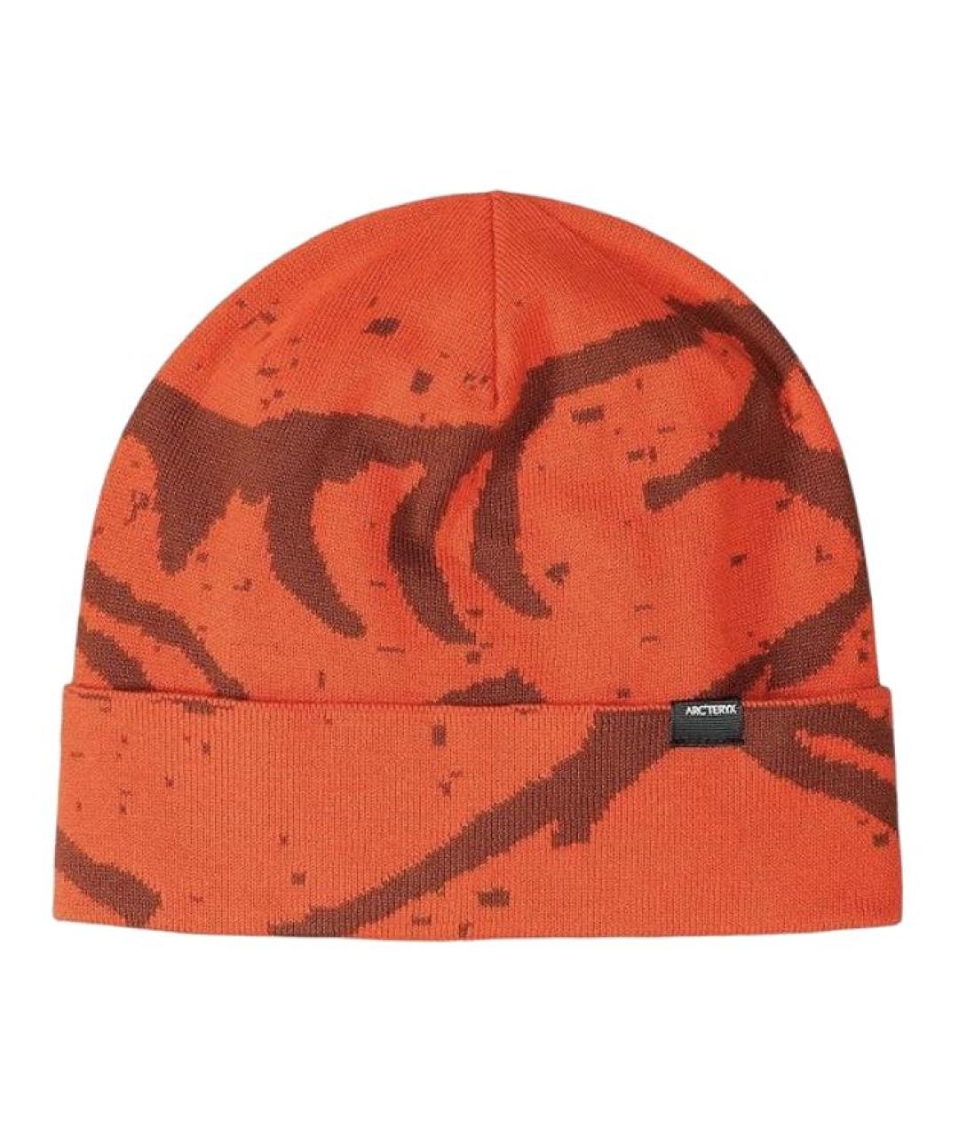 ARCTERYX Оранжевая шапка, фото 1