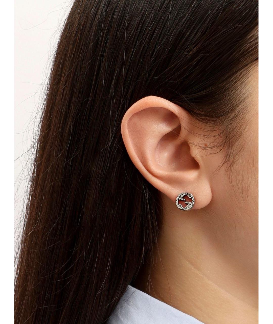 GUCCI Серебряные серебряные серьги, фото 2