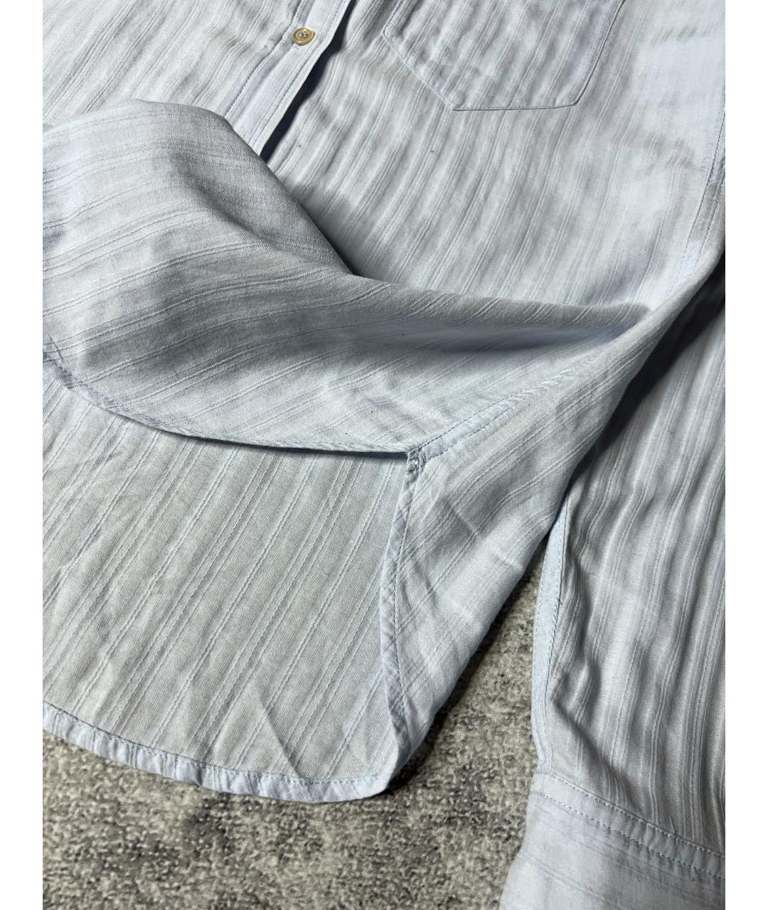 ISABEL MARANT ETOILE Голубая хлопковая рубашка, фото 8