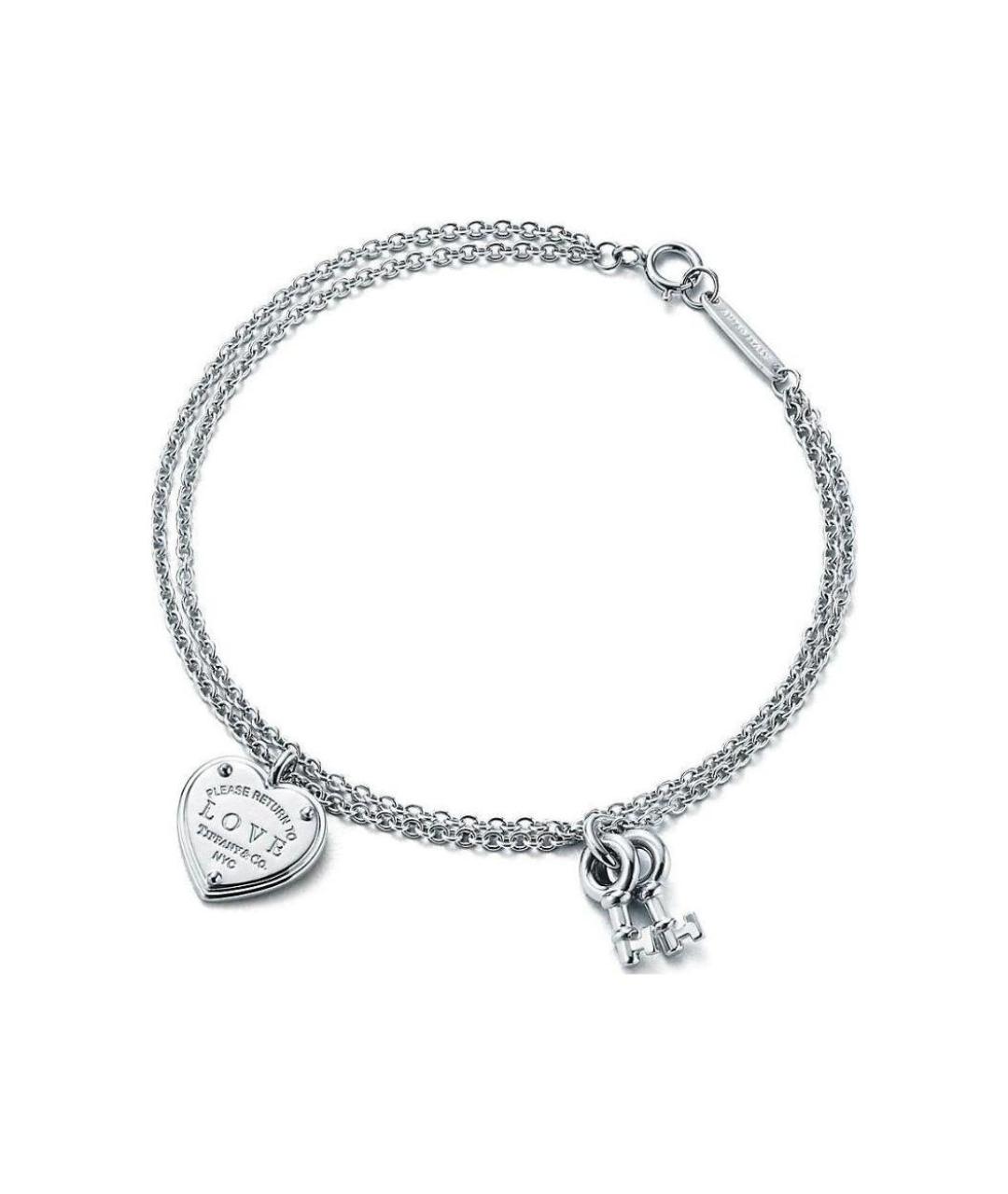 TIFFANY&CO Серебрянный серебряный браслет, фото 1