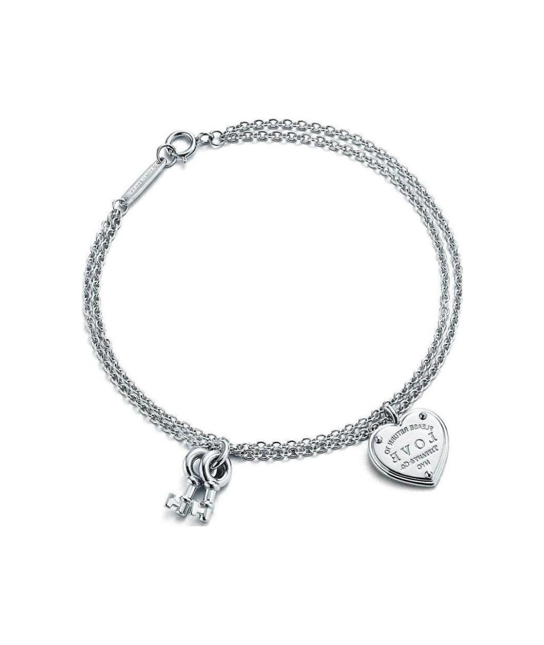TIFFANY&CO Серебрянный серебряный браслет, фото 2