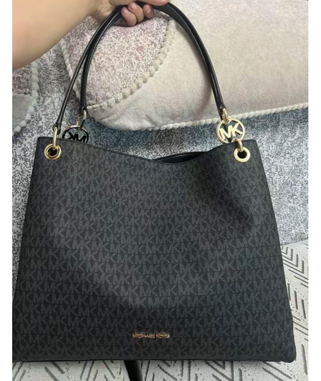 MICHAEL KORS Серая сумка тоут, фото 4