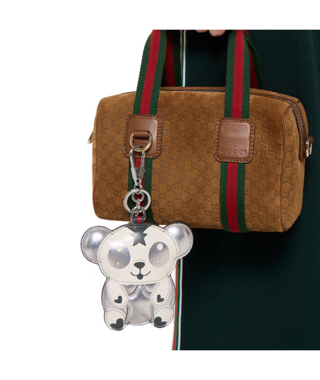 GUCCI Серый брелок, фото 3