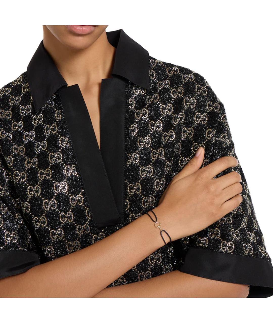 GUCCI Черный браслет, фото 3