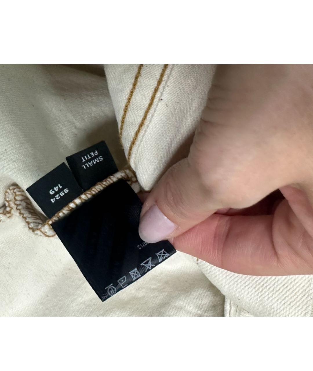 AMIRI Белое повседневное платье, фото 4