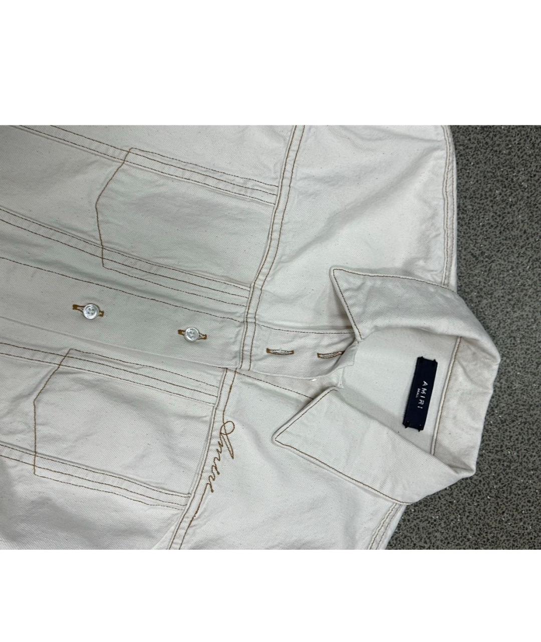 AMIRI Белое повседневное платье, фото 2