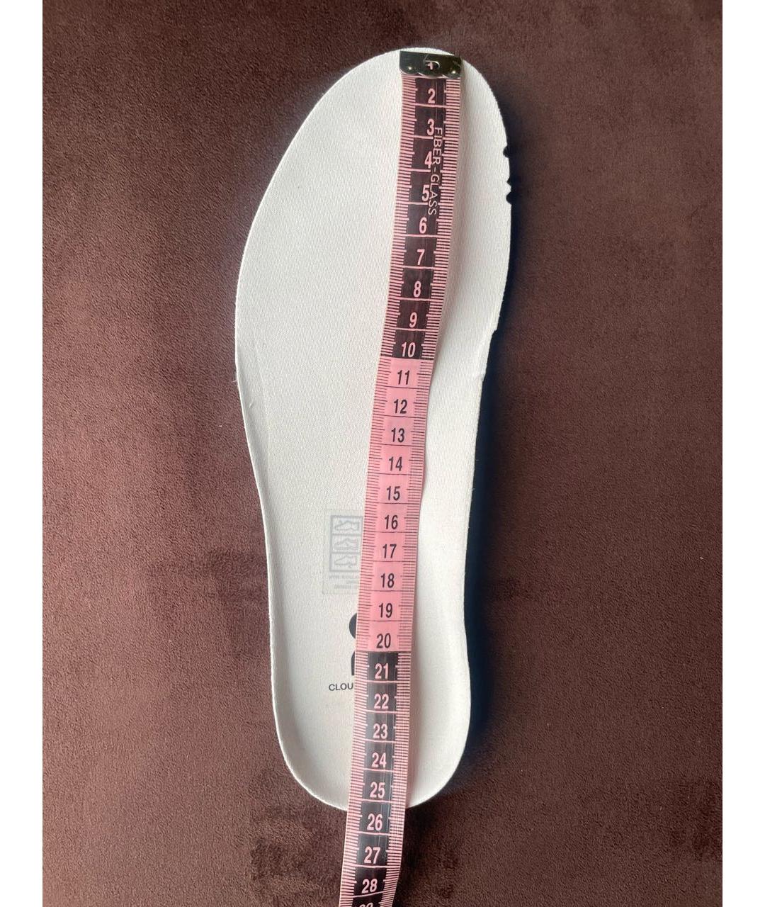 ON Белые синтетические кроссовки, фото 6