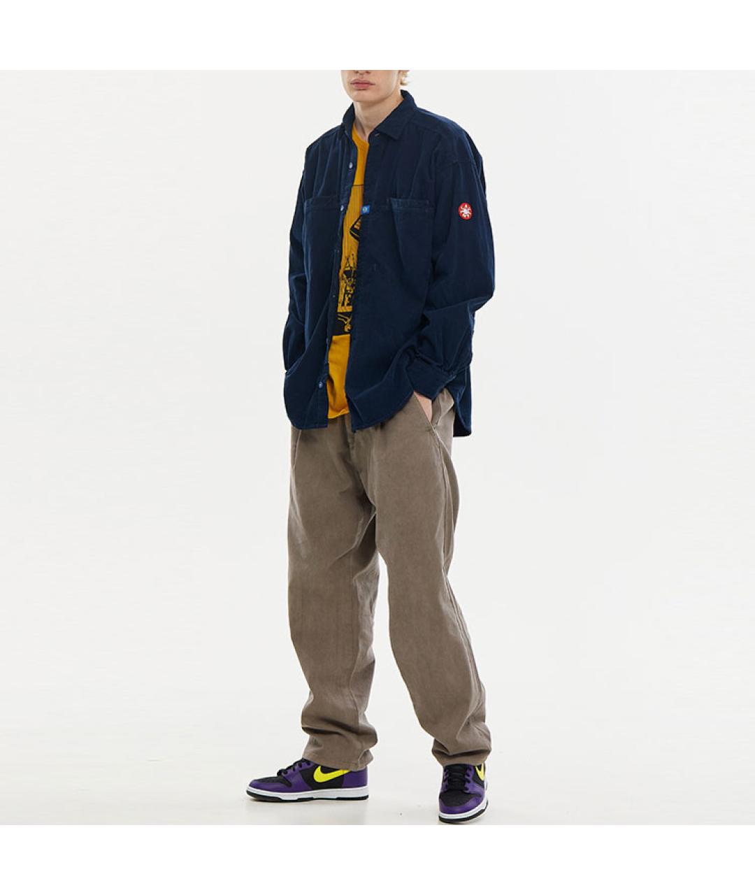 CAV EMPT Темно-синяя деним рубашка, фото 3