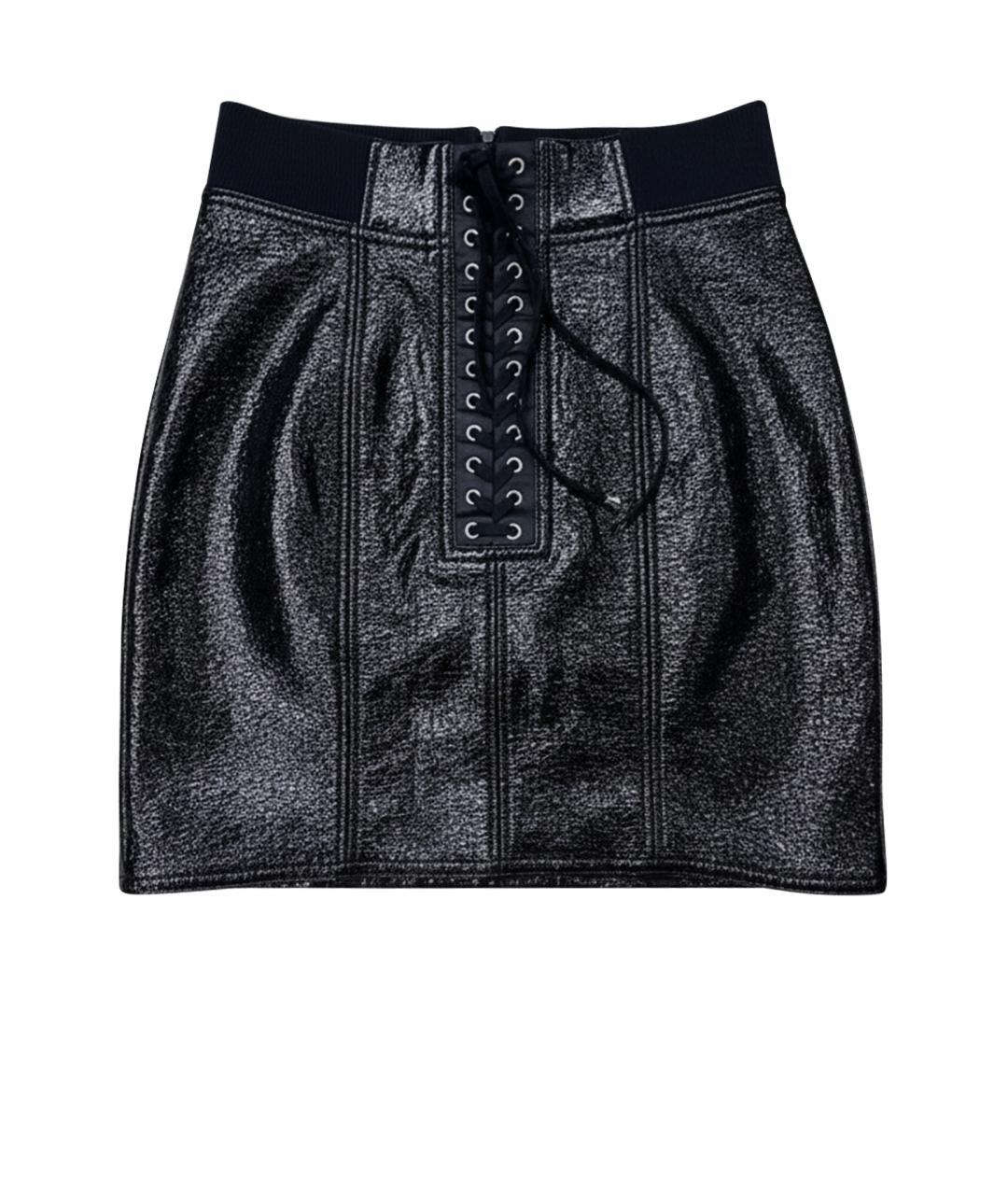 DOLCE&GABBANA Черная юбка мини, фото 1