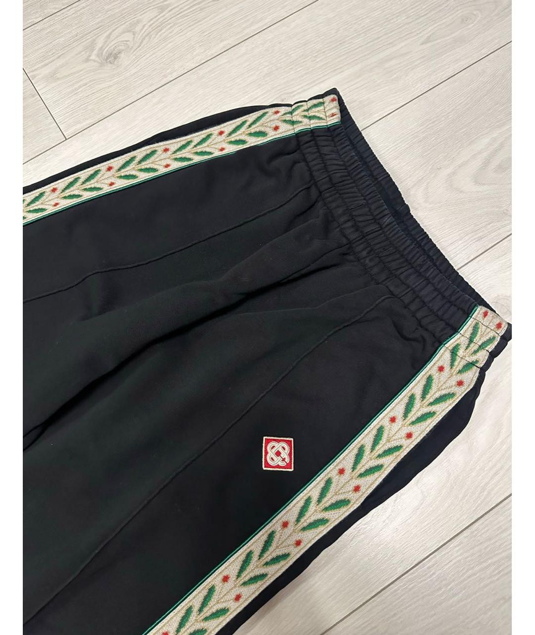 CASABLANCA Черные брюки широкие, фото 4