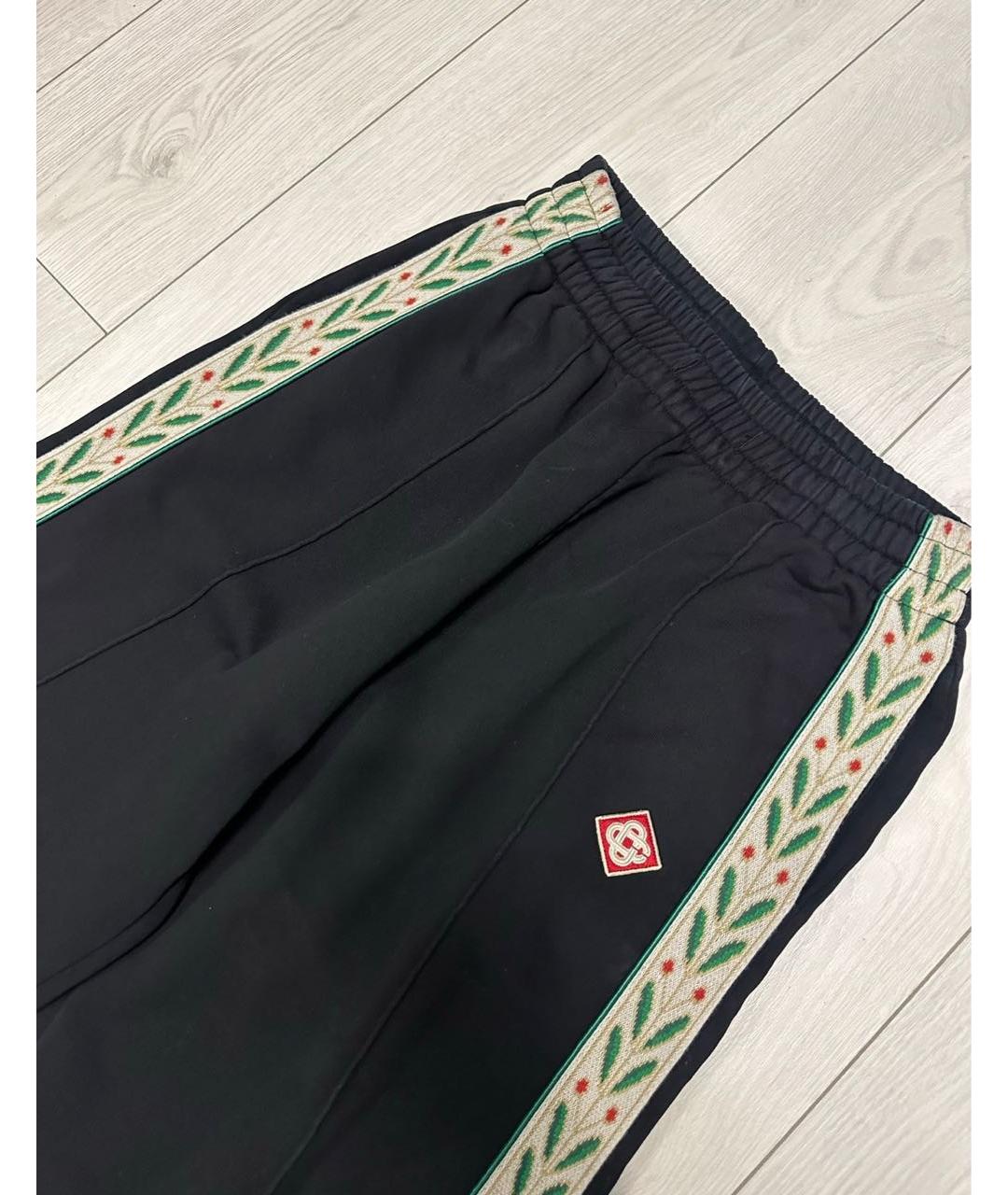 CASABLANCA Черные брюки широкие, фото 2