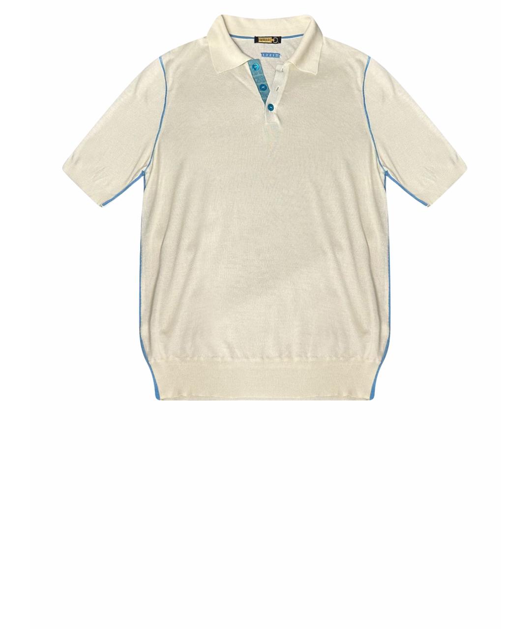 ZILLI Белое поло с коротким рукавом, фото 1