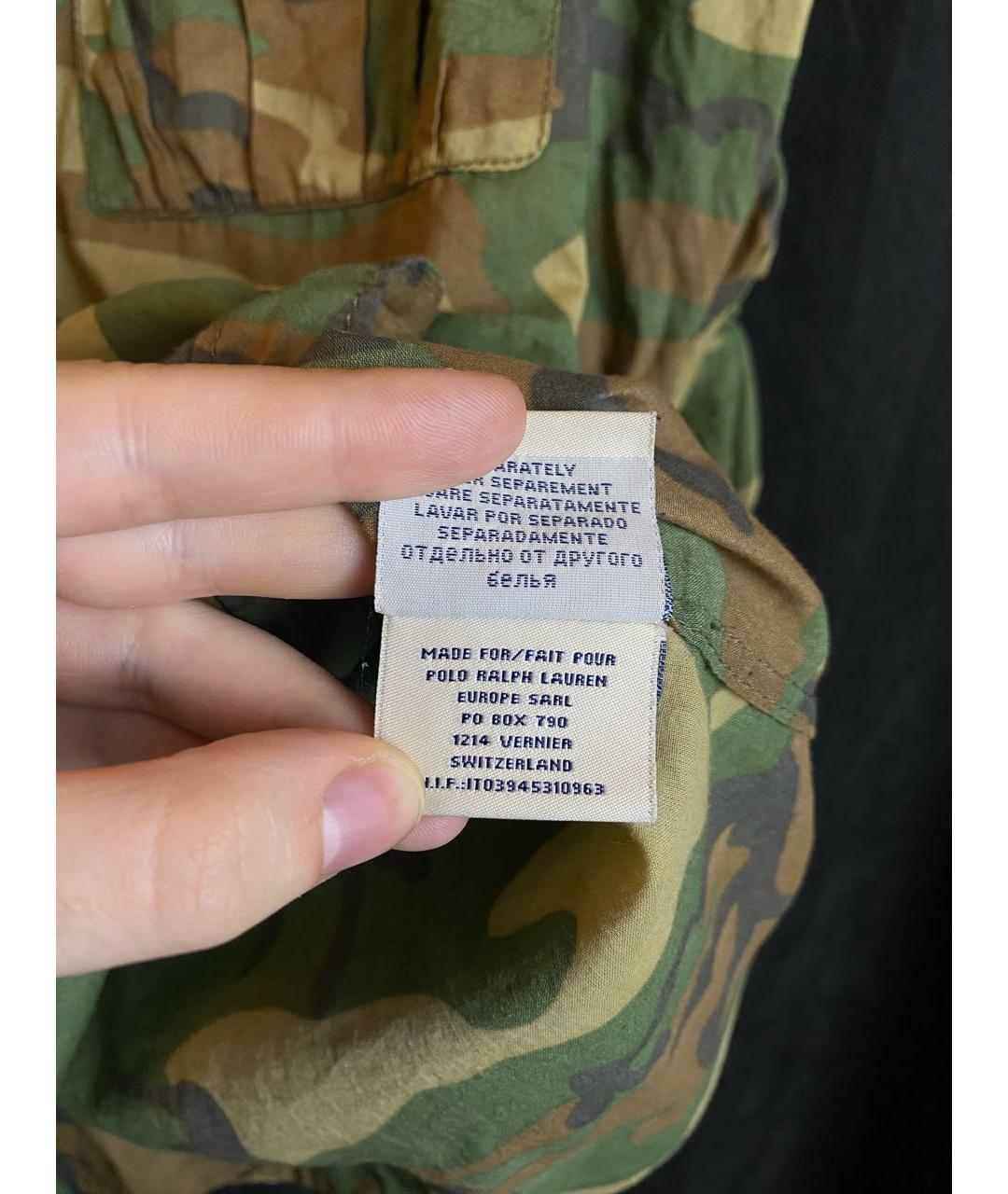 POLO RALPH LAUREN Мульти хлопковая рубашка, фото 5