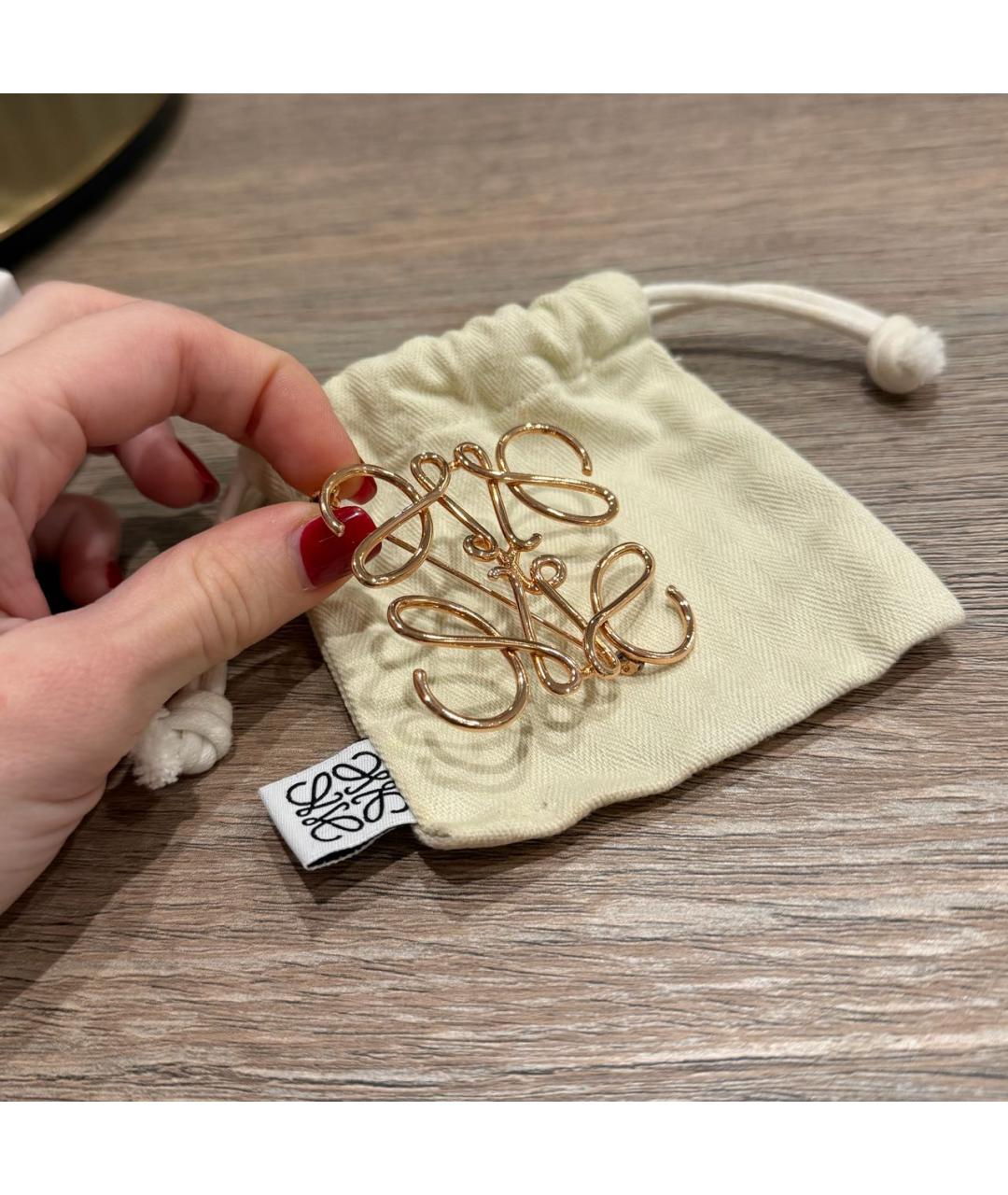 LOEWE Золотая булавка / брошь, фото 4