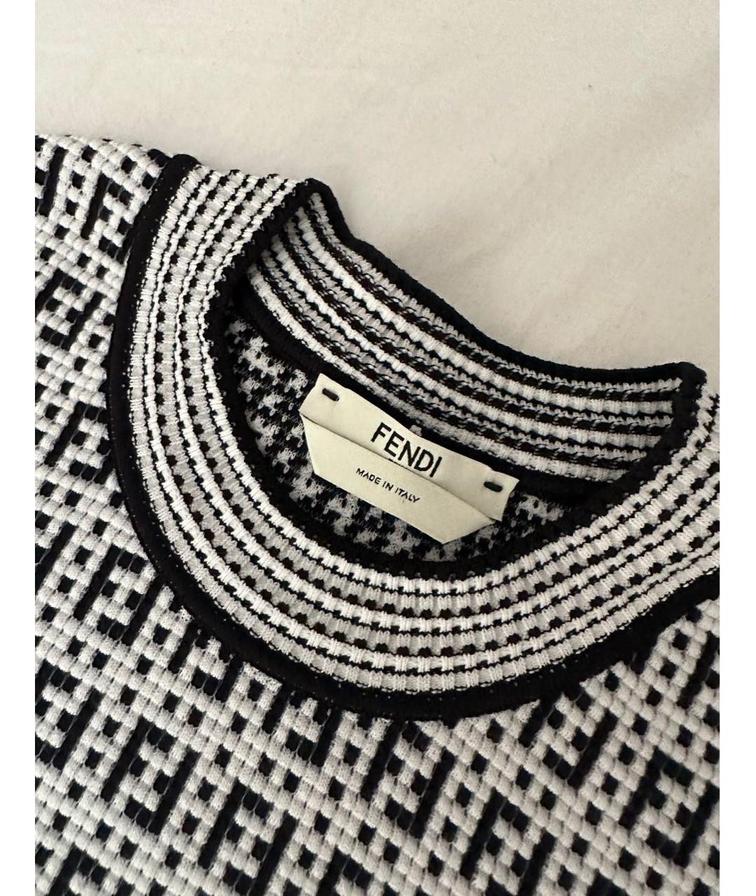 FENDI Серое повседневное платье, фото 3