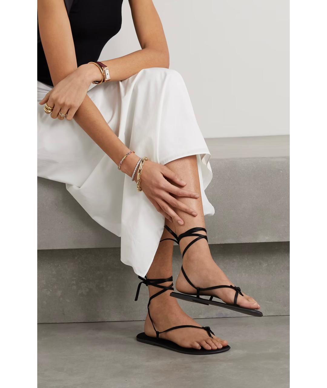 THE ROW Черные сандалии, фото 2