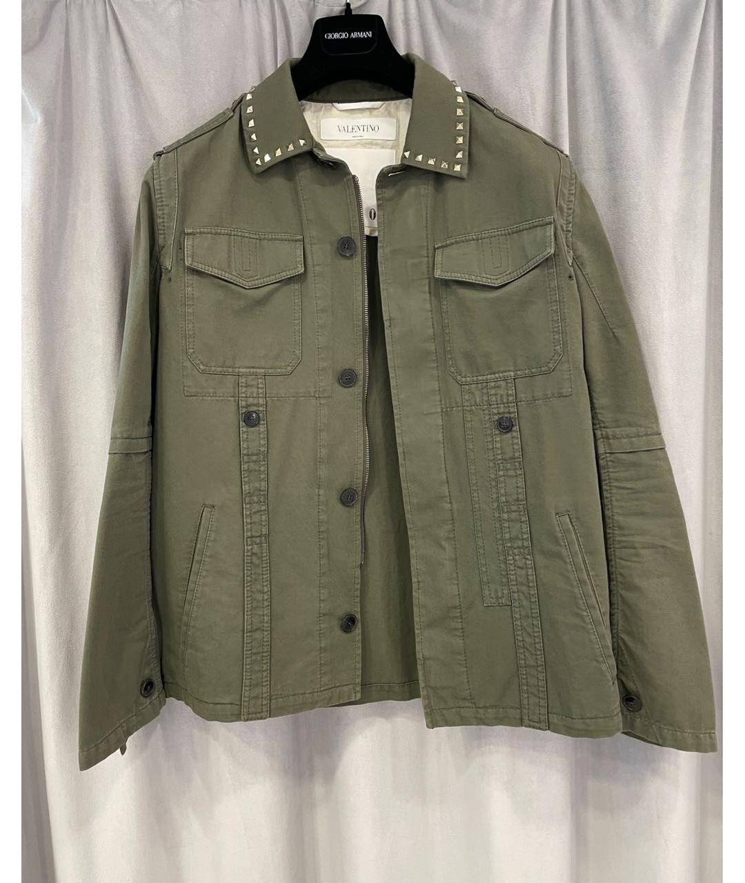 VALENTINO Зеленая куртка, фото 2