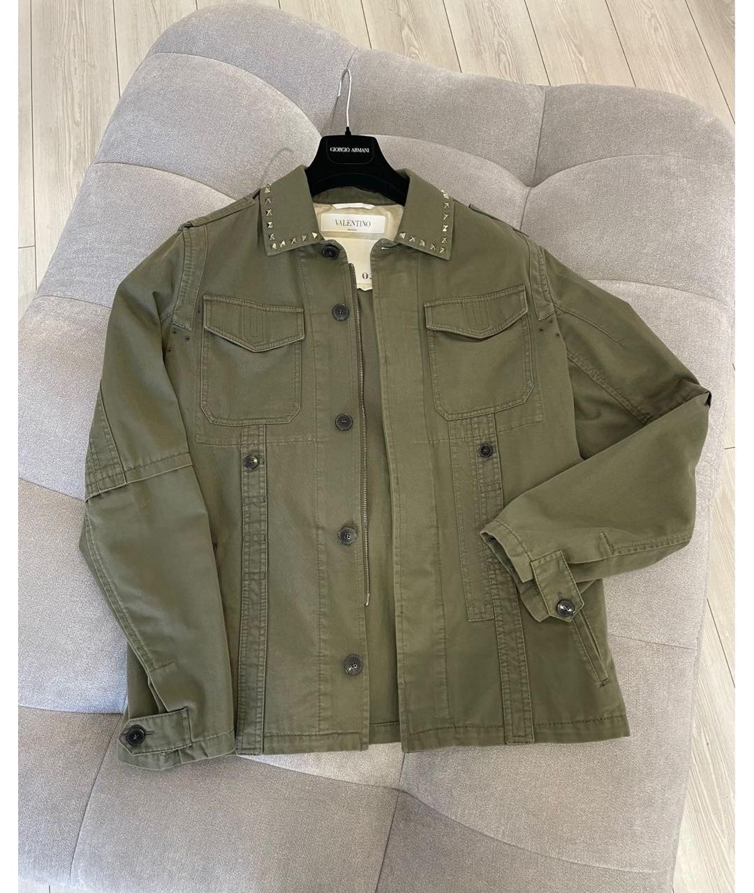 VALENTINO Зеленая куртка, фото 6