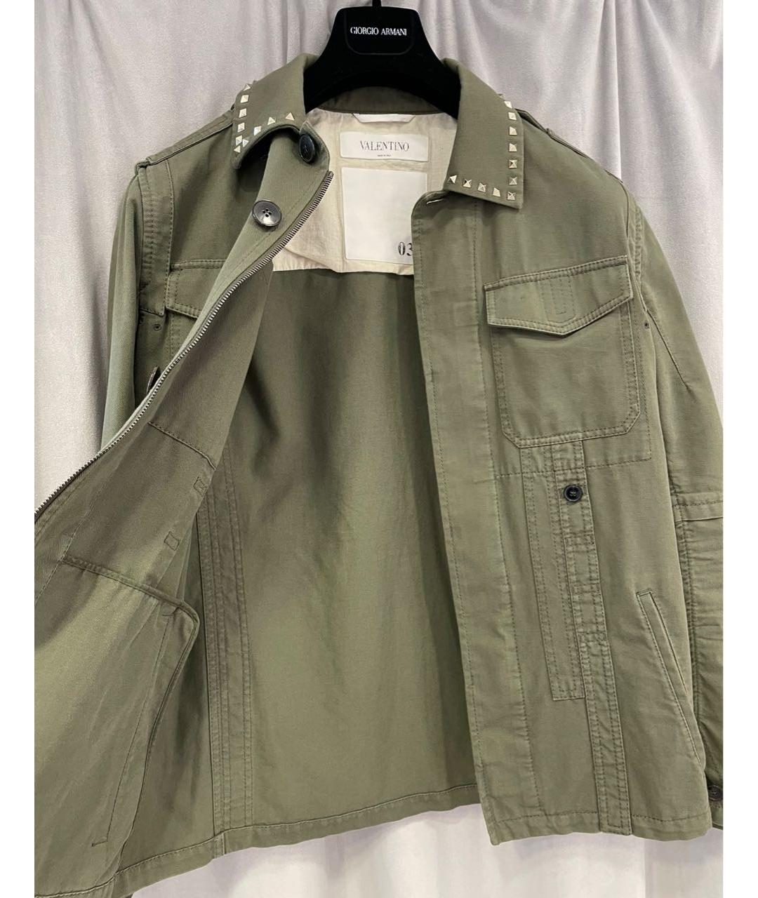 VALENTINO Зеленая куртка, фото 3