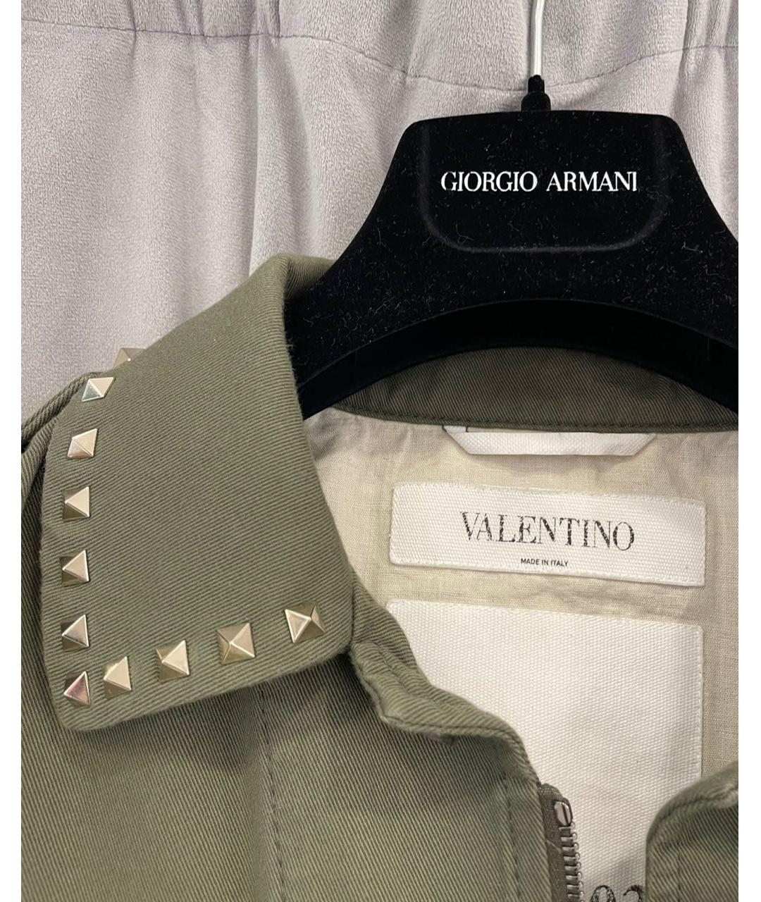 VALENTINO Зеленая куртка, фото 4