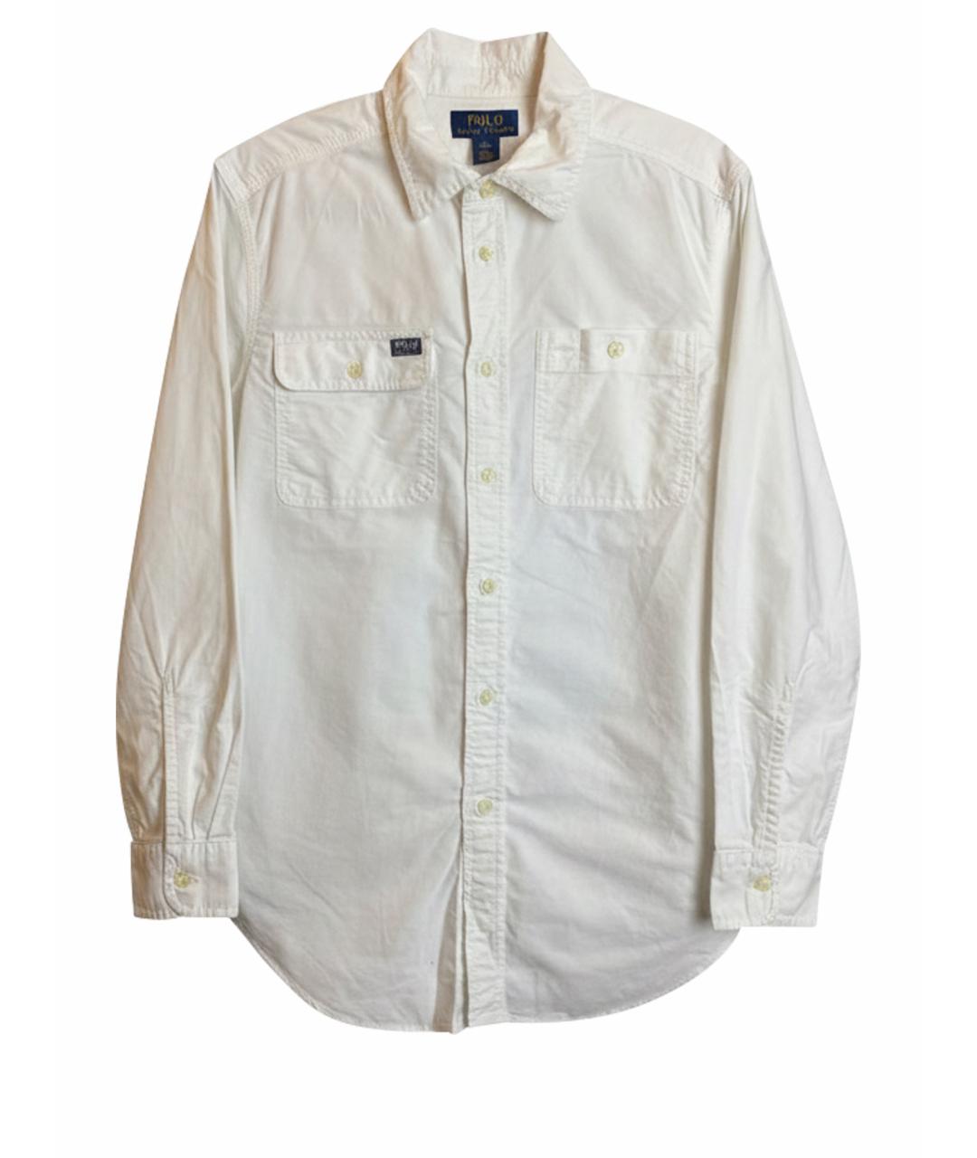 POLO RALPH LAUREN Белая хлопковая кэжуал рубашка, фото 1