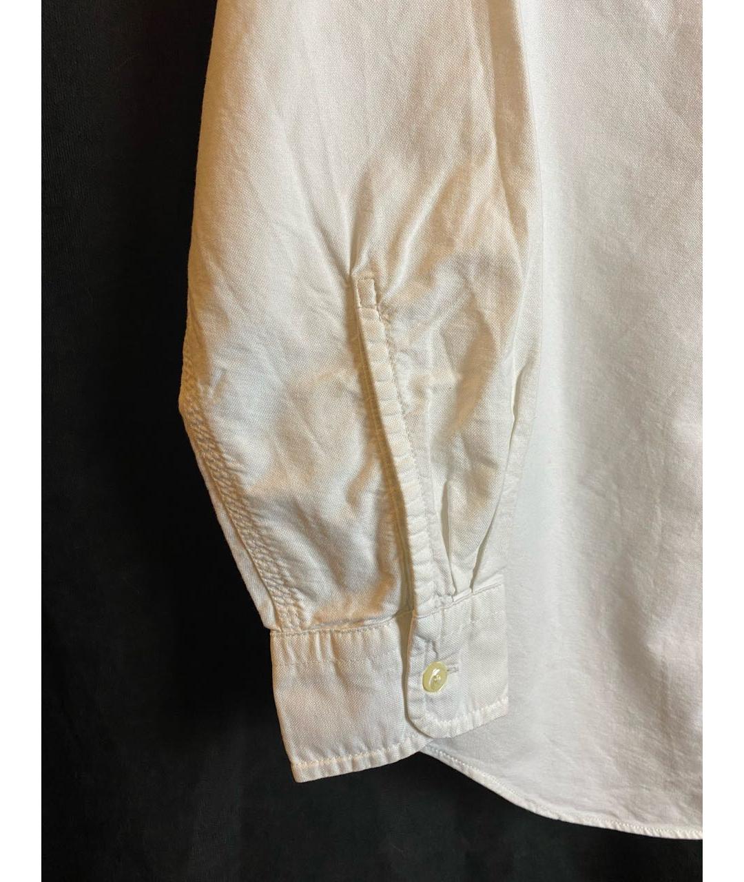 POLO RALPH LAUREN Белая хлопковая кэжуал рубашка, фото 7