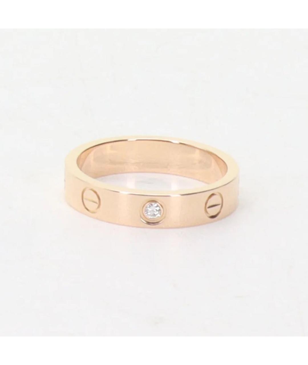 CARTIER Золотое кольцо из розового золота, фото 2