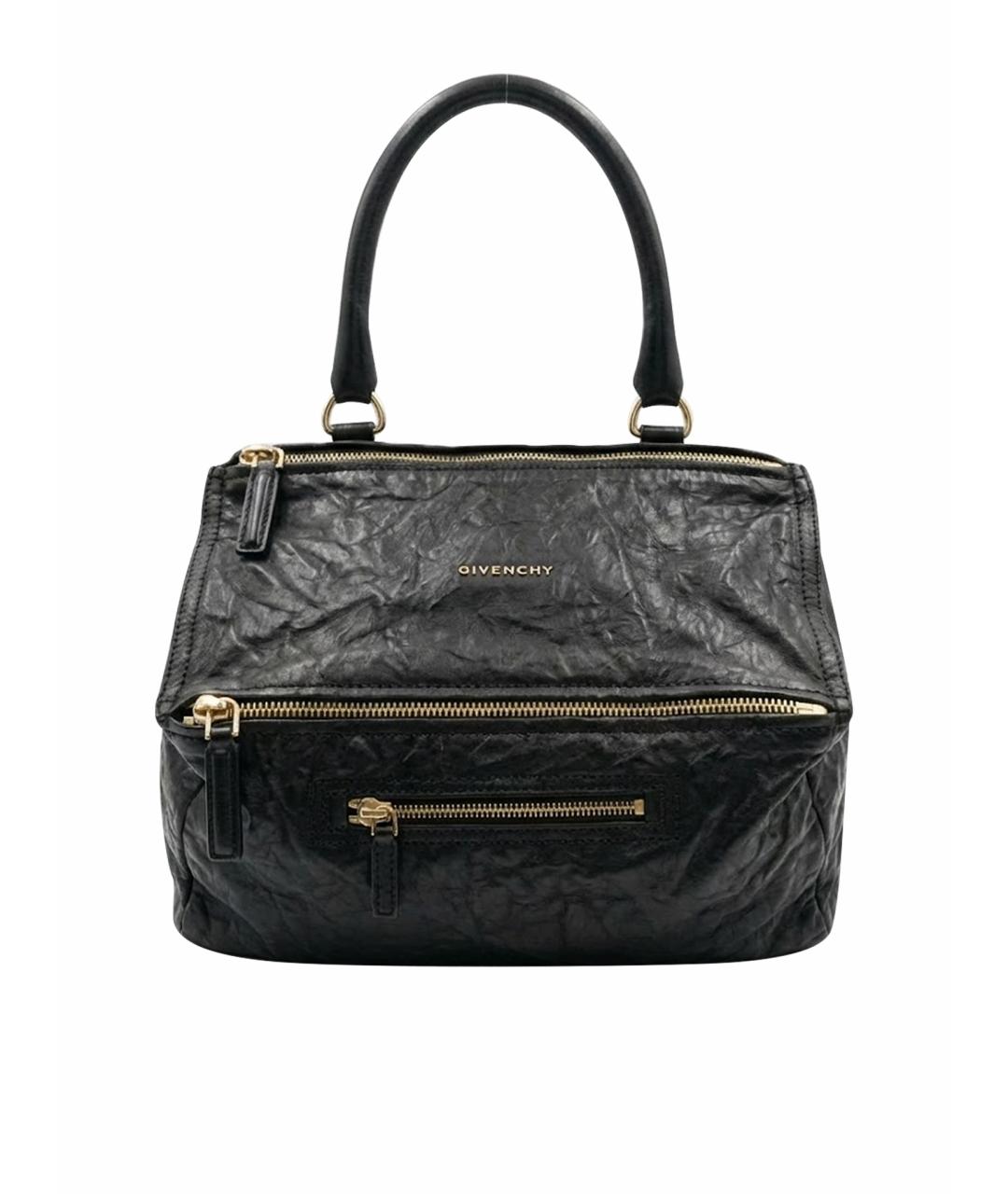 GIVENCHY Черная кожаная сумка через плечо, фото 1