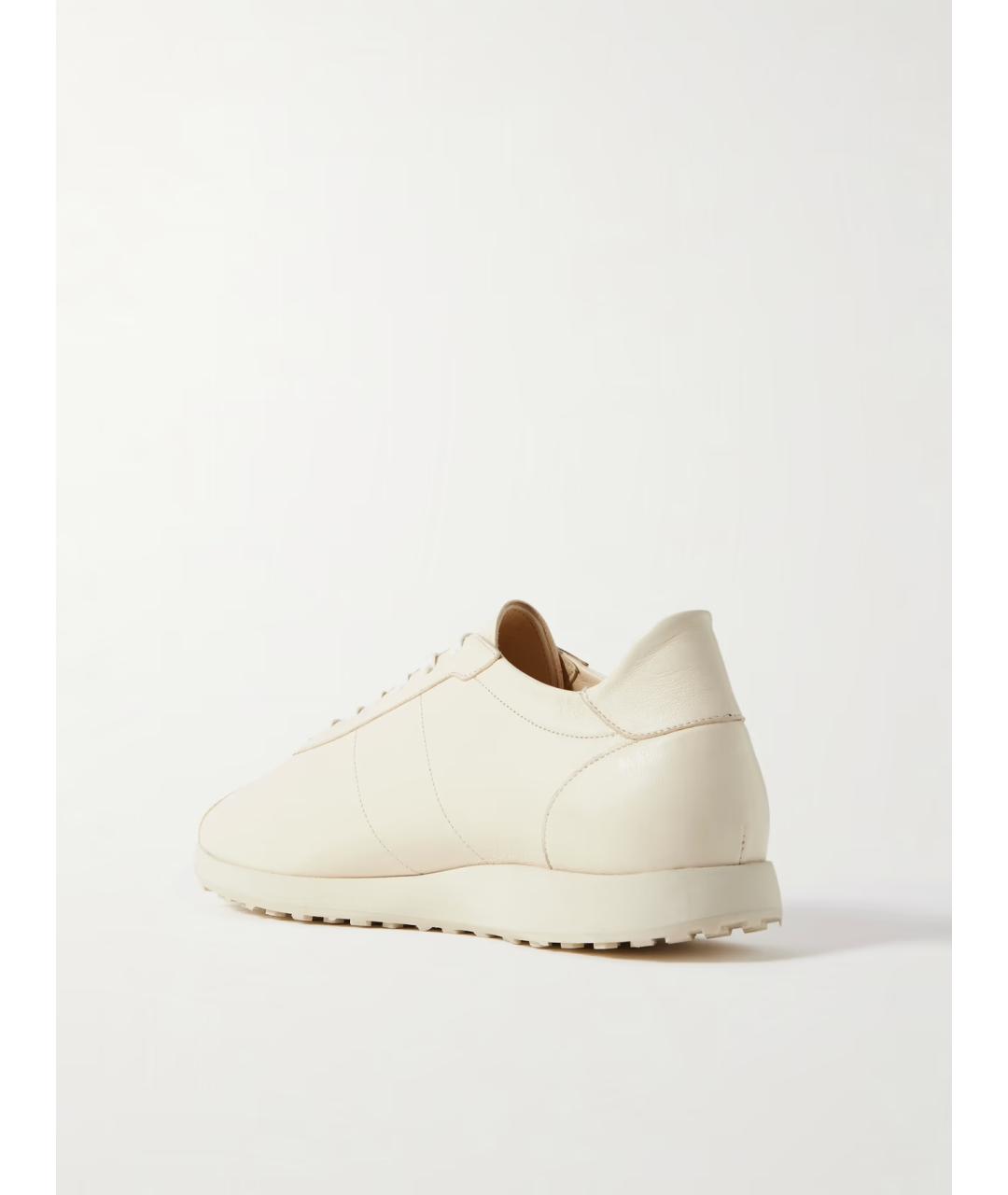 THE ROW Бежевые кожаные кроссовки, фото 3