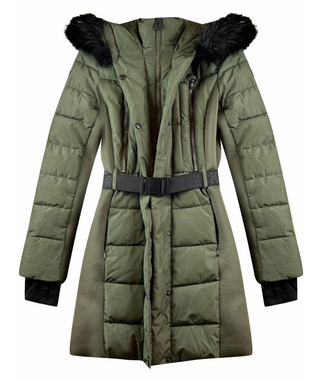 MICHAEL KORS Хаки полиэстеровая куртка, фото 1