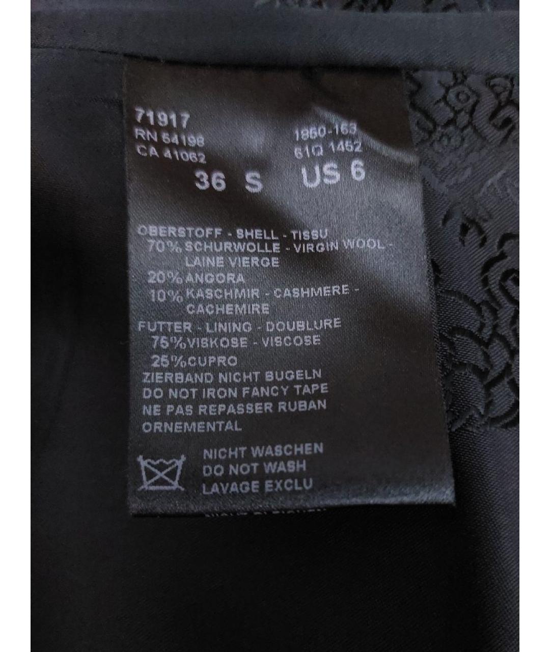 BOGNER Черное пальто, фото 7