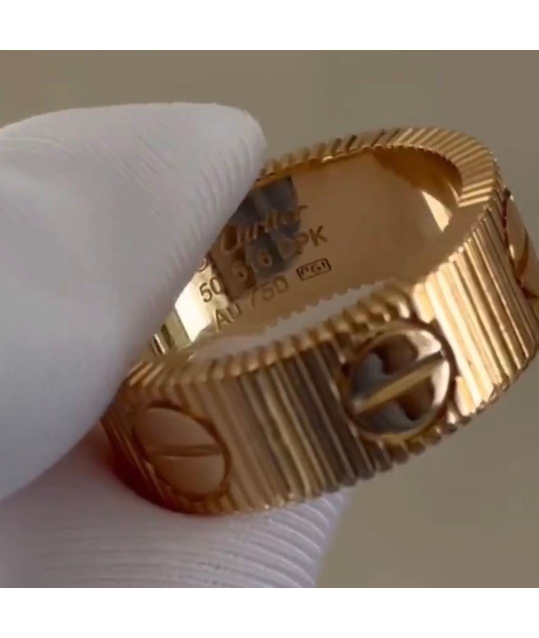 CARTIER Золотое кольцо из желтого золота, фото 6