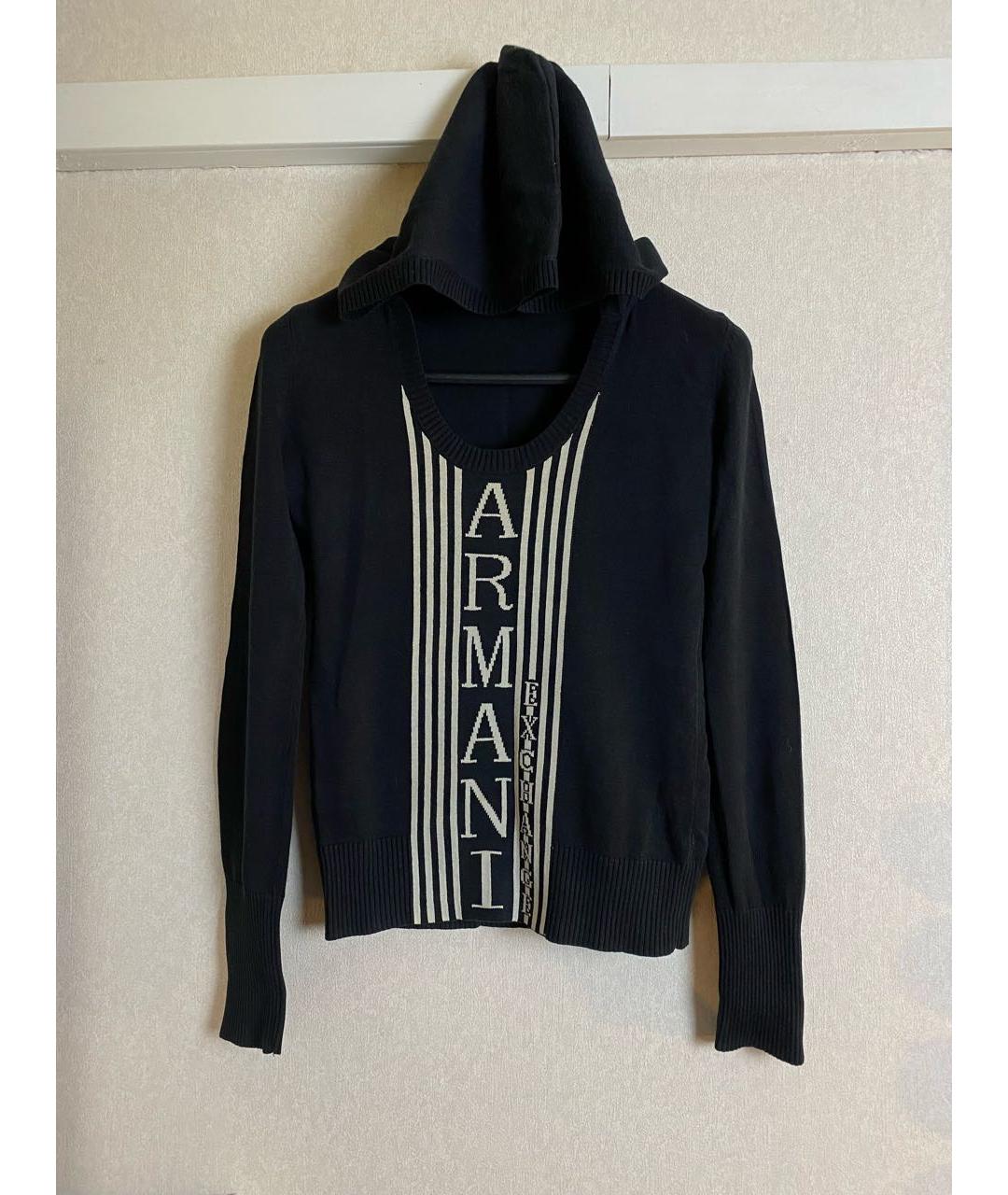 ARMANI JEANS Черный джемпер / свитер, фото 7