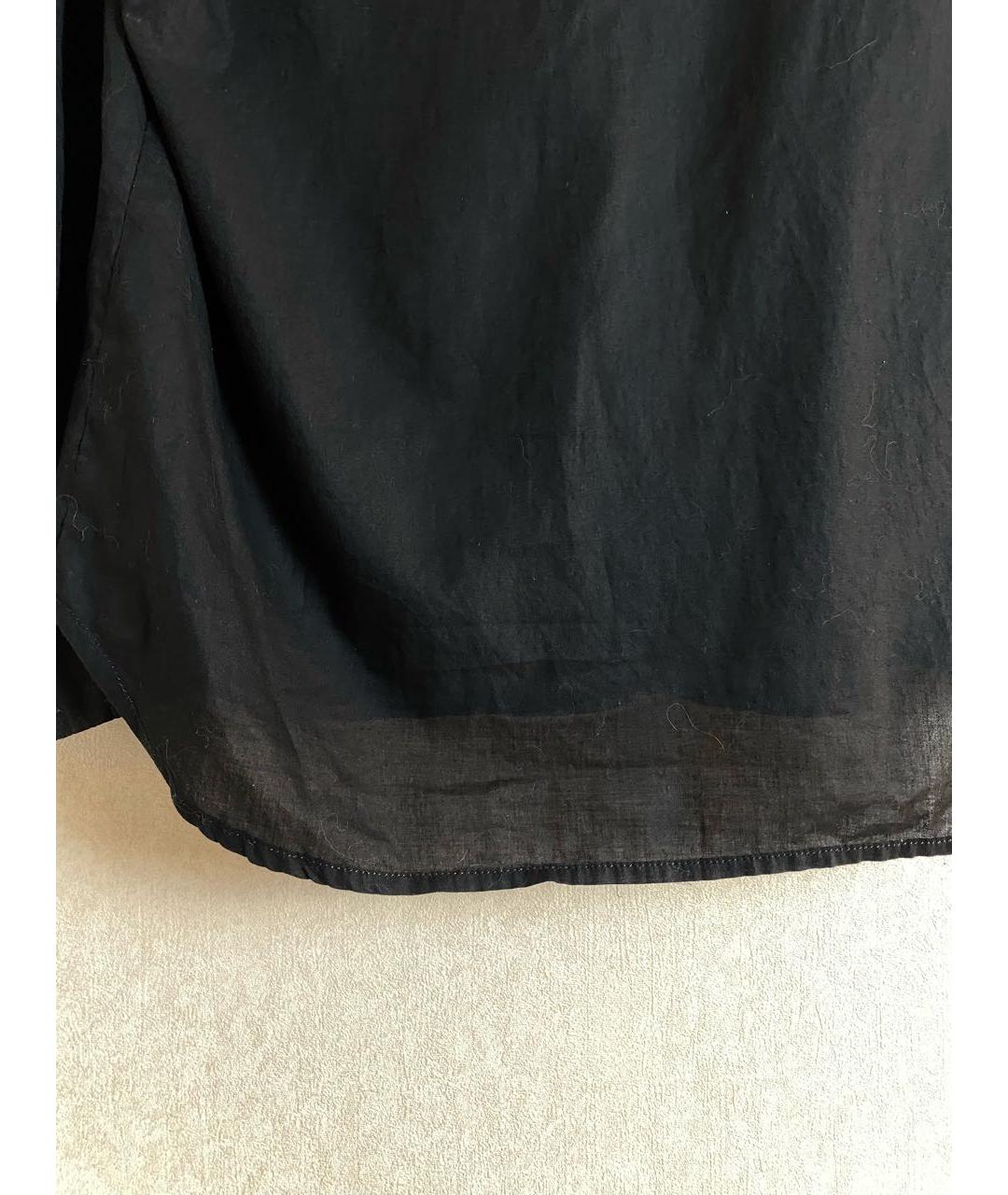 RALPH LAUREN Черная хлопковая кэжуал рубашка, фото 6