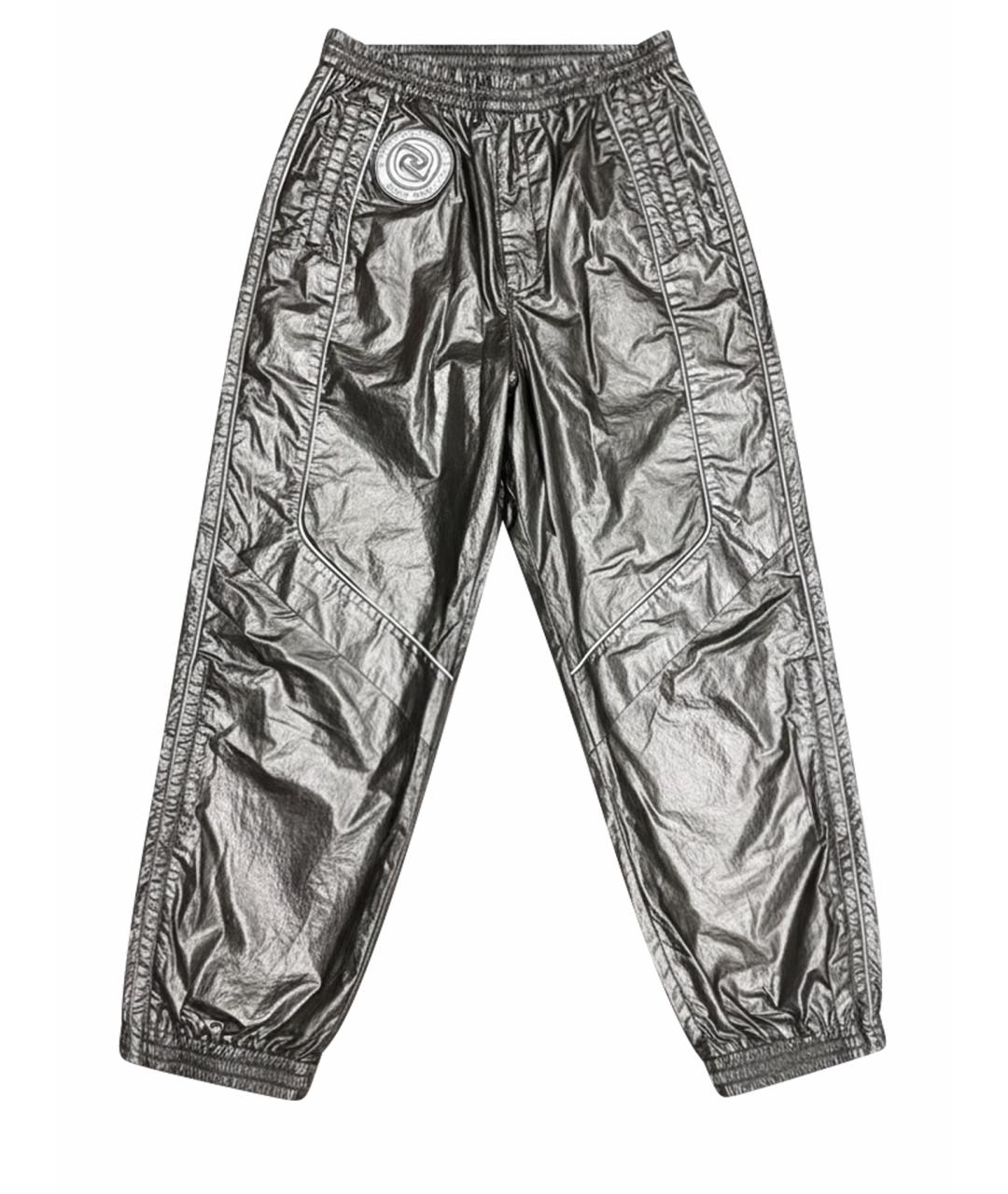 JUUN.J Серебряные повседневные брюки, фото 1