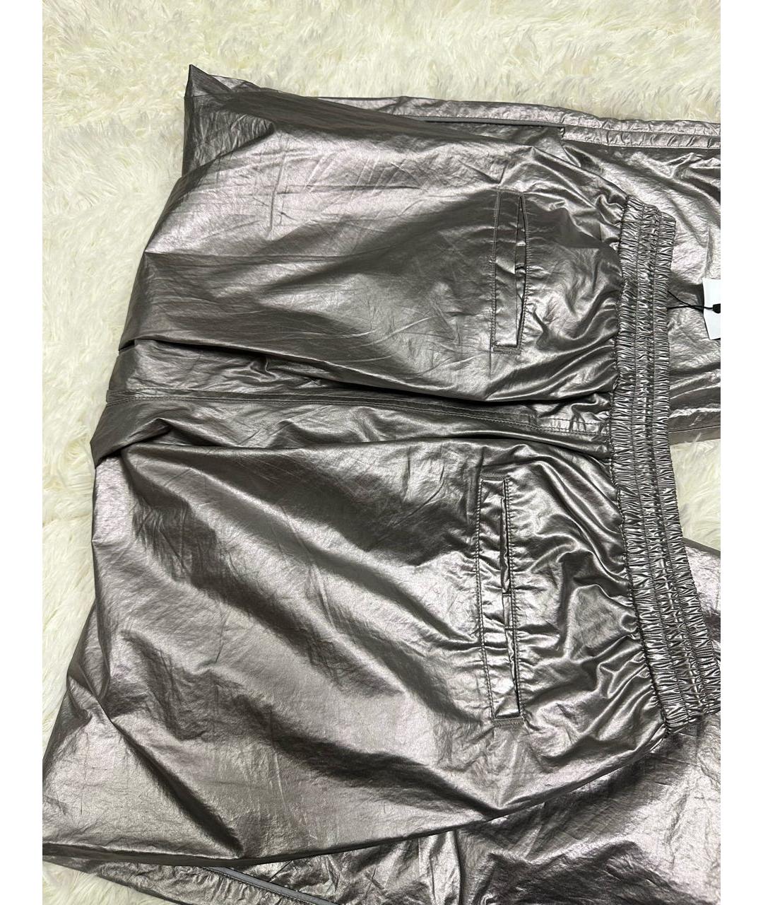 JUUN.J Серебряные повседневные брюки, фото 4