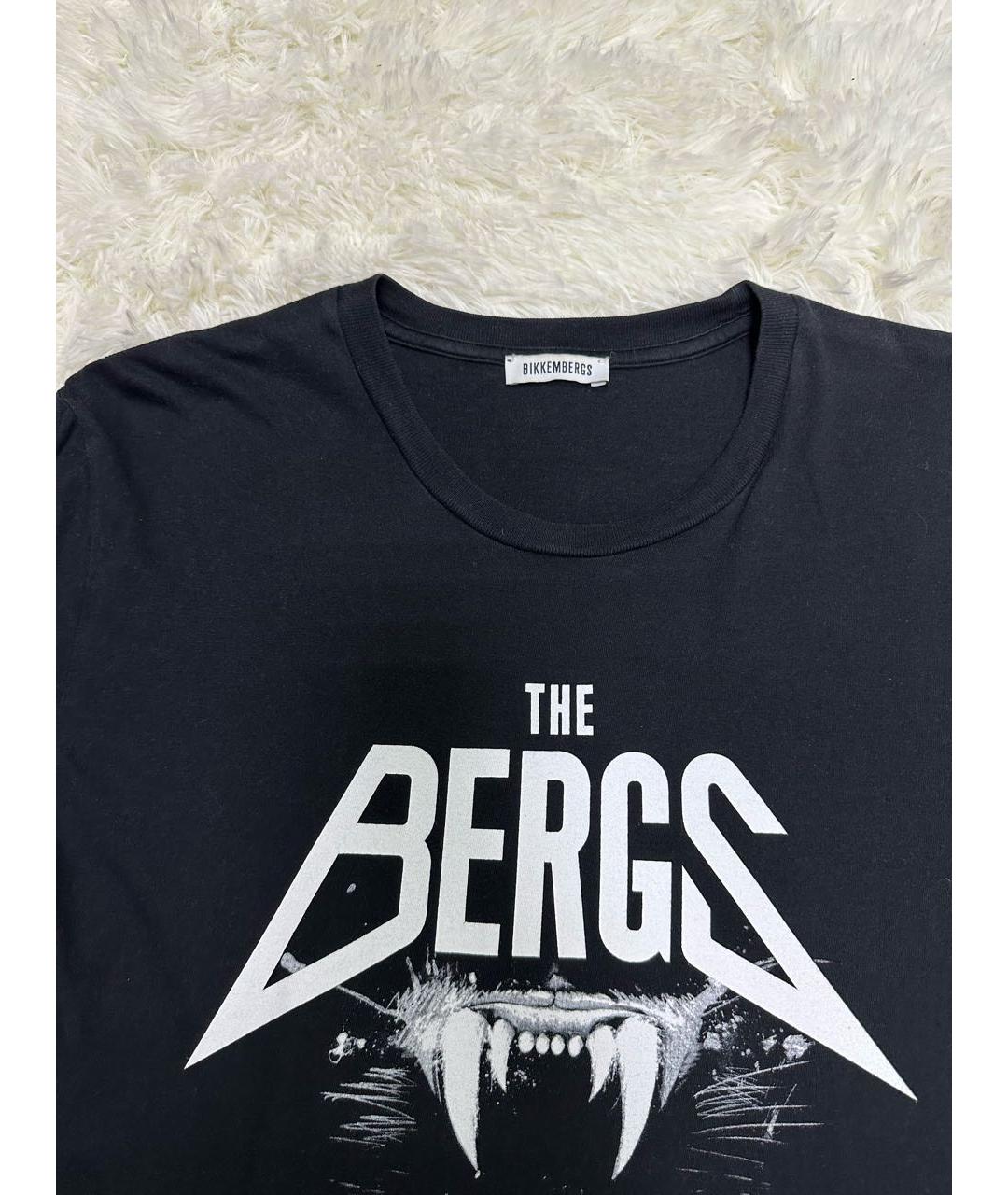 BIKKEMBERGS Черная футболка, фото 2